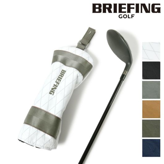ブリーフィング ゴルフ フェアウェイウッドカバー ヘッドカバー メンズ レディース<br> BRG223G27 ウルフグレー FAIRWAY WOOD COVER XP WOLF GRAY 軽量 防水 22AW