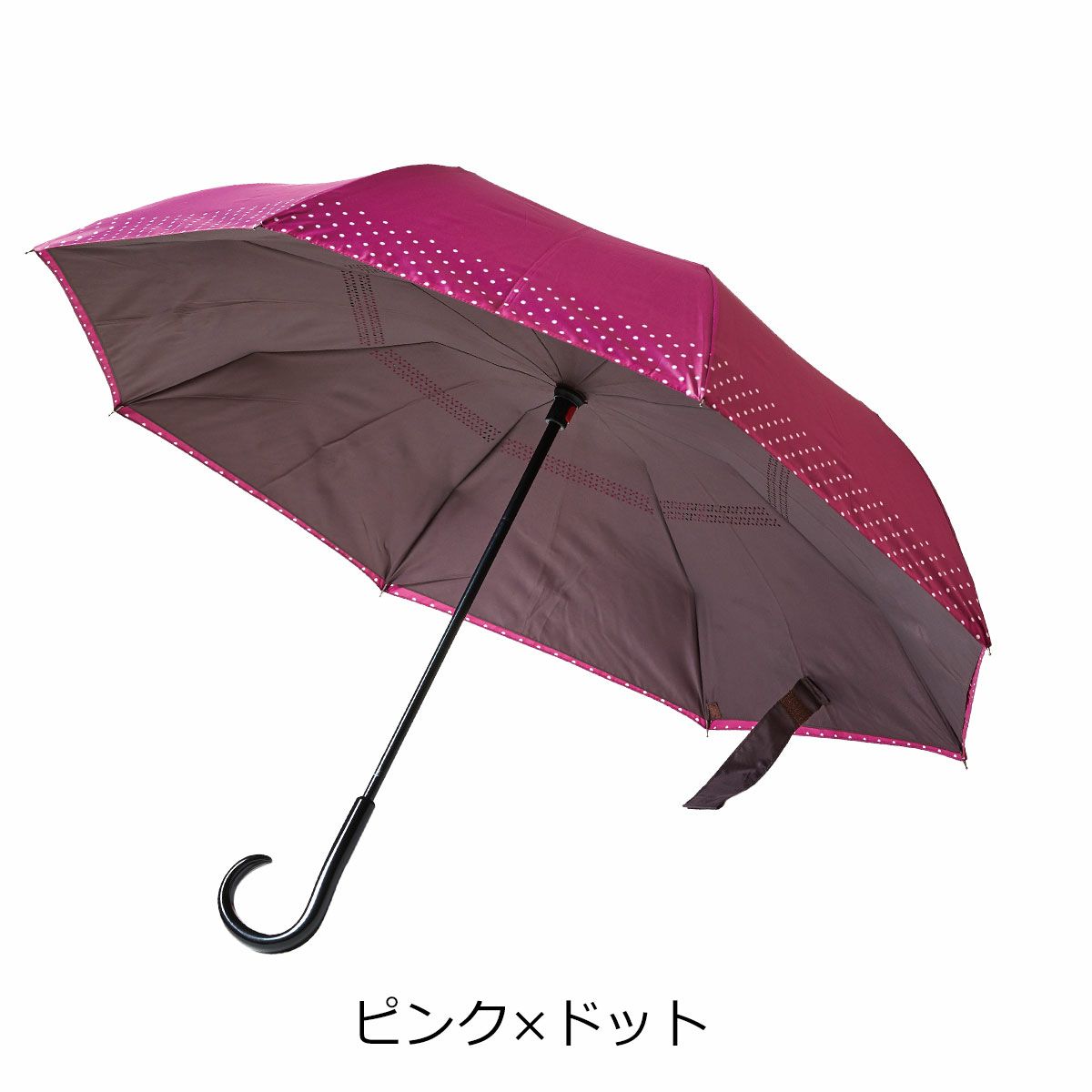 ピンク×ドット