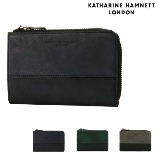 キャサリンハムネット KATHARINE HAMNETT 二つ折り財布 490-59202