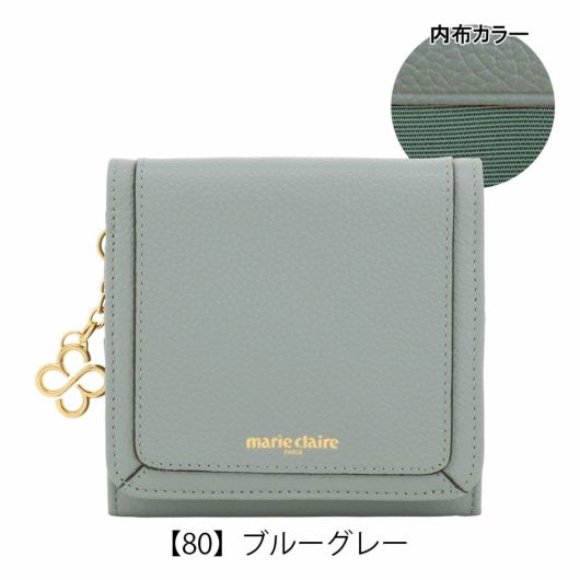 マリクレール 二つ折り財布 ミニ財布 本革 レディース