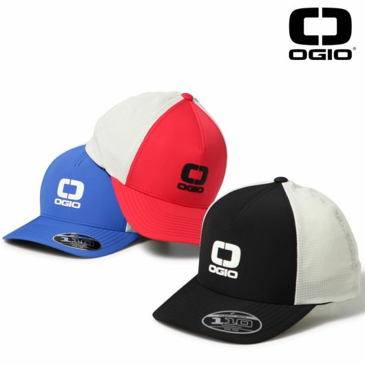 オジオ ゴルフ キャップ メンズ レディース サイズ調整可能 <br>OGIO SHDOW BADGE MESH HAT JV｜帽子 吸湿発散性