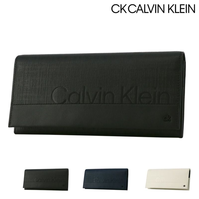 シーケー カルバンクライン 長財布 本革 かぶせ 軽量 メンズ 836637 スフレ CK CALVIN KLEIN レザー 羊革 | 長財布 |  サックスバー SAC'S BAR公式サイト