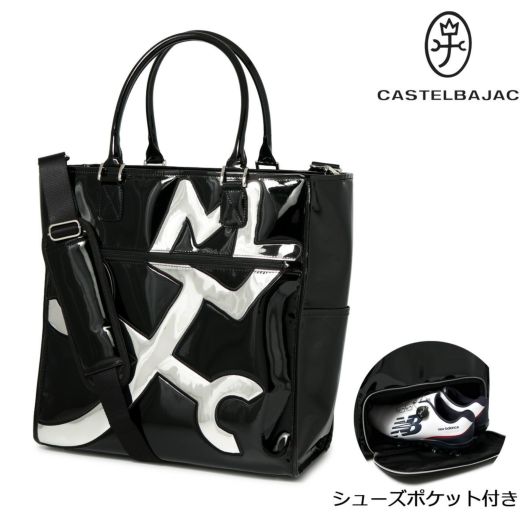 カステルバジャック ゴルフ トートバッグ ロッカートート BLACK LINE