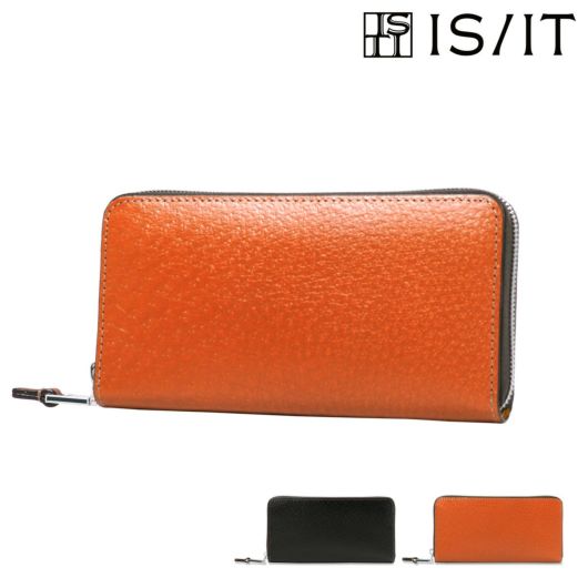イズイット 長財布 ラウンドファスナー メンズ<br> 969616 ジーナ ISIT extreme エクストリーム IS/IT 豚革 本革 レザー 軽い 開運 天赦日 ブランド ギフト プレゼント