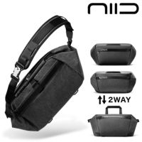 NIID CACHE 2WAYバッグ 15inchグレー (携帯ケース付)