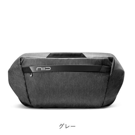 NIID CACHE 2WAYバッグ 15inchグレー (携帯ケース付) CACHE 大人気NIIDブランドの2WAYバッグ スリング ダッフル