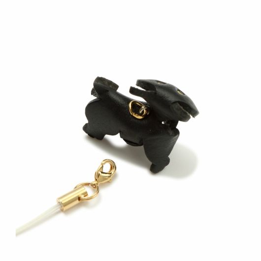 ストラップ 猫 キーホルダー 革 かわいい 本革 MG-088 日本製