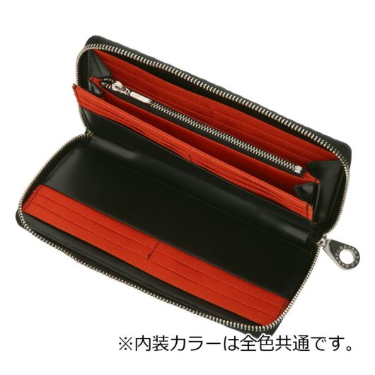 カステルバジャック 長財布 ラウンドファスナー カード収納 本革