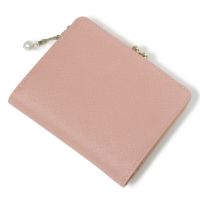 ほぼ未使用JILL STUARTジルスチュアート 三つ折り財布 がま口 本革 JILL STUART ジルスチュアート 三つ折り財布 がま口 本革
