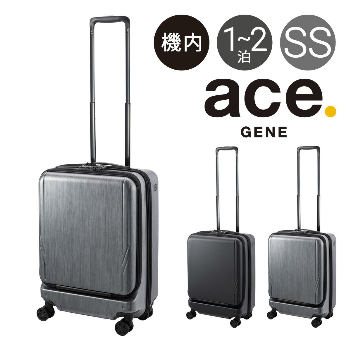 プラスワン スーツケース 3015-46 46cm 【 PLUSONE LUGGAGE キャリー