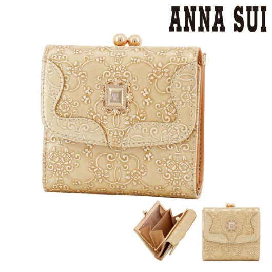 アナスイ 二つ折り財布 がま口 ルーミー レディース 316905 ANNA SUI