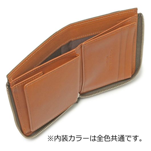 ハートマン 財布 二つ折り 本革 メンズ 日本製 142682 グレンデールSLG