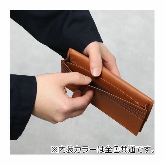 Hartmann ハートマン 長財布 札入れ かぶせ 本革 メンズ 日本製