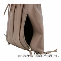 テュケー リュック 巾着バッグ 本革 メンズ レディース プリーツ 101