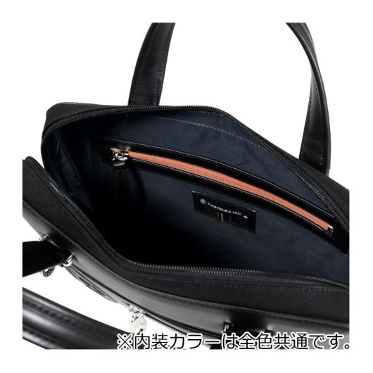 極美品】カステルバジャック ガルボ レザーミニブリーフケース B5 極美