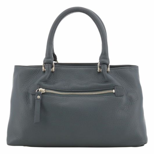 HANAE MORI  ハナエモリ　本革トートバッグ　黒 HANAE MORI ハナエモリ トートバッグ 本革 レディース イストレ2