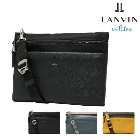 LANVIN en Bleu ショルダー/クラッチバッグ - ショルダーバッグ