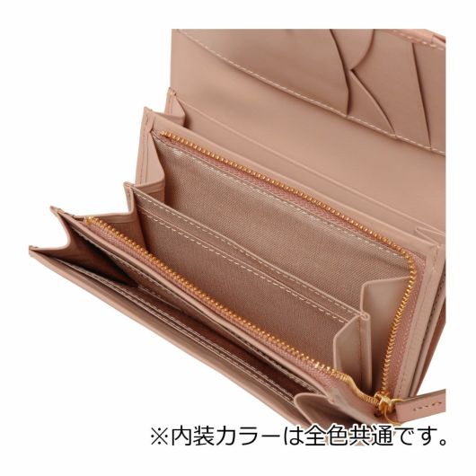 ニナリッチ 二つ折り財布 本革 レディース ジャルダンパース 085