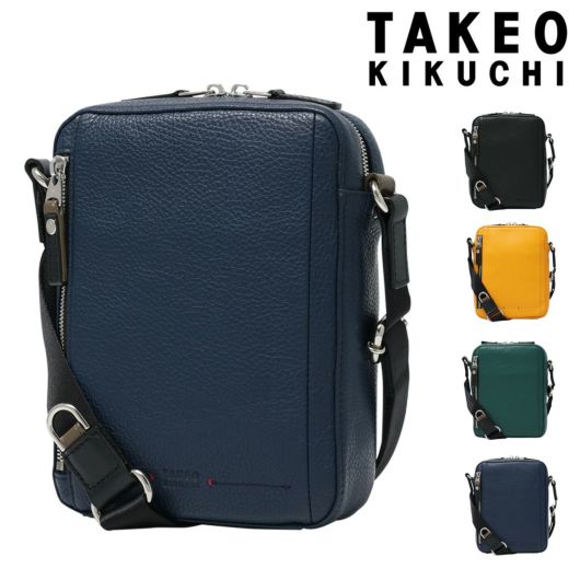 タケオキクチ ショルダーバッグ 本革 メンズ 718122 ブリストル