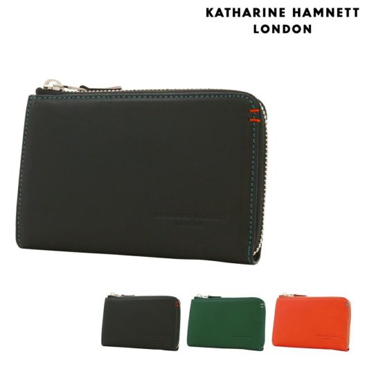 キャサリンハムネット KATHARINE HAMNETT 二つ折り財布 490-59202 