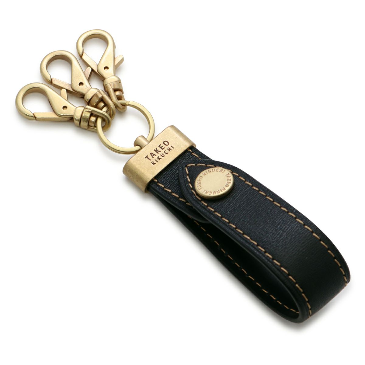 タケオキクチ キーホルダー 本革 メンズ 728611 マックス TAKEO