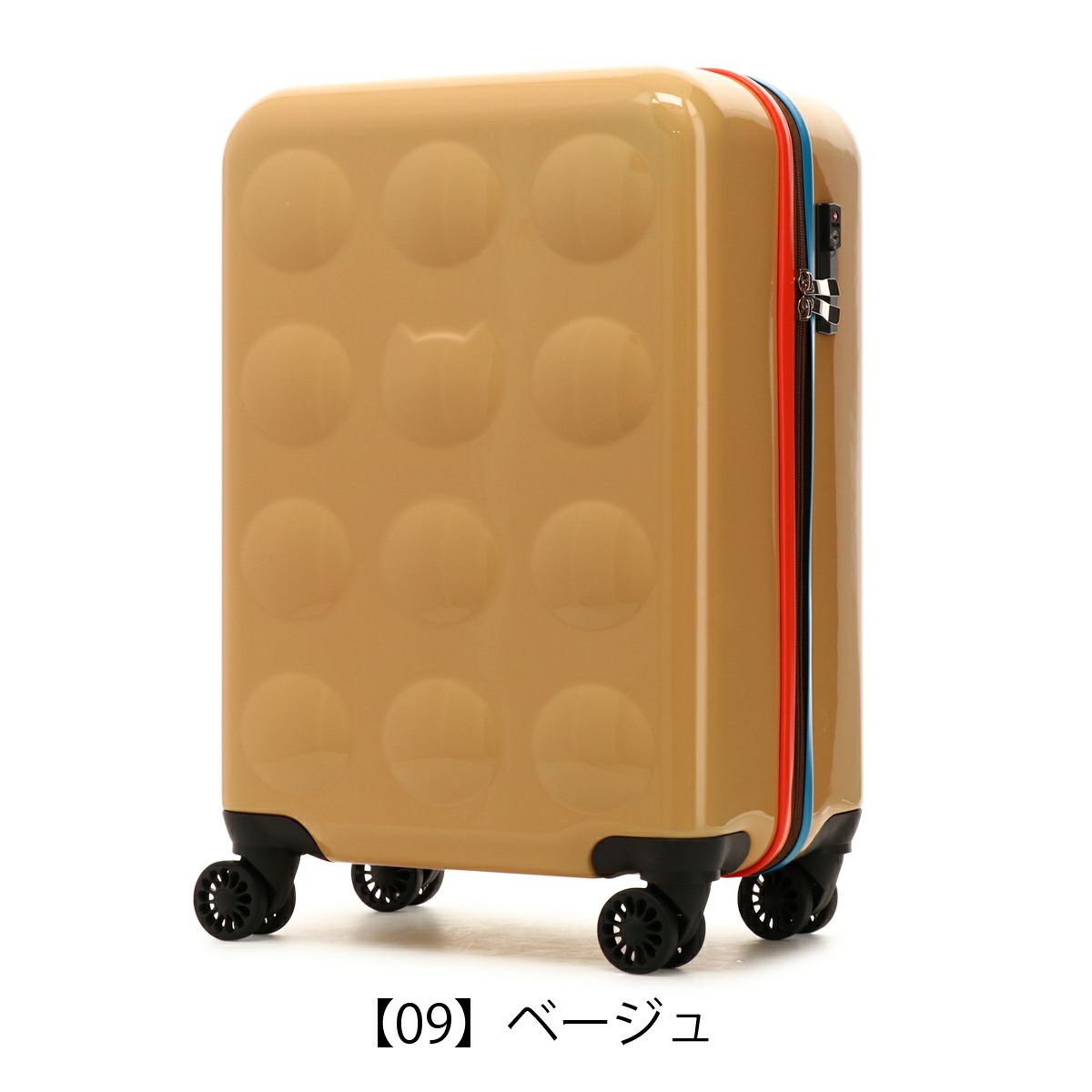 ツモリチサト キャリー スーツケース 32L 53cm 3.2kg 猫 ねこ 新ネコ