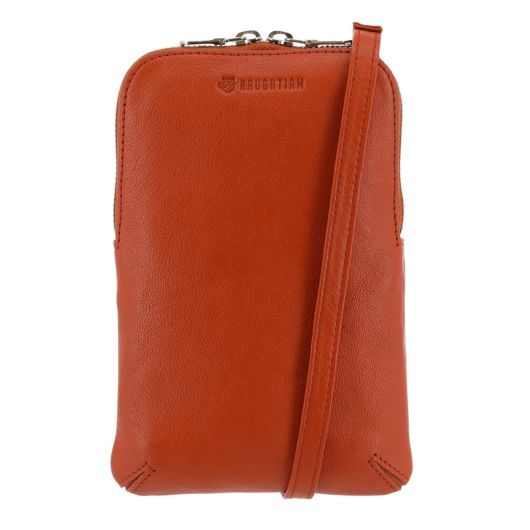 ノーティアム ECOスマホショルダー メンズ レディース<br>E0323173080A NAUGHTIAM | ショルダーバッグ ユニセックス 牛革