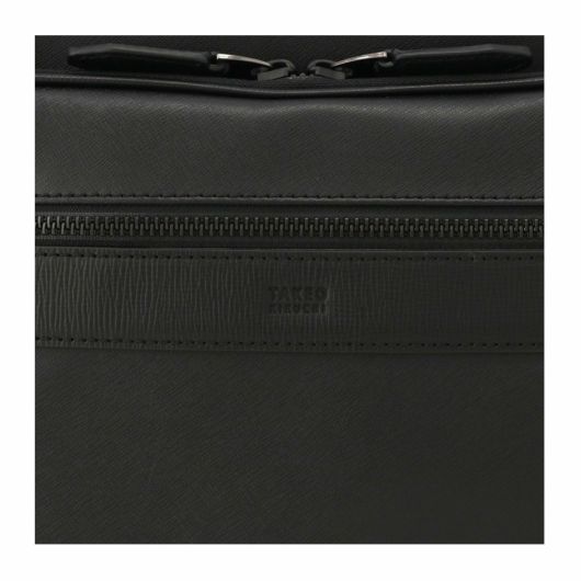 タケオキクチ ショルダーバッグ B5 撥水 メンズ 745122 ニュース TAKEO