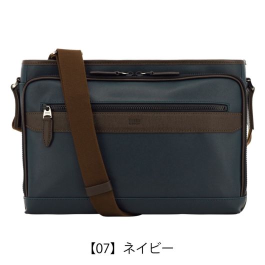 タケオキクチ ショルダーバッグ A4 撥水 メンズ 745123 ニュース TAKEO