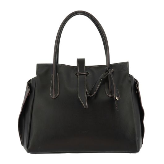 【未使用品】FOWLER ファウラー　ダークブラウントートバッグ FOWLER トートバッグ 未使用品】FOWLER ファウラー ダークブラウン