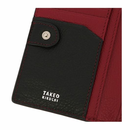 新品 未使用 タケオキクチ 二つ折り財布 黒×赤 エンボス加工 牛革 レザー財布 楽天市場】【追加最大+44倍｜7/20限定】特典付き｜タケオキクチ