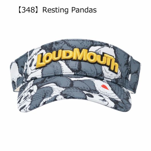サンバイザー 「Loudmouth/ラウドマウス」ツイルサンバイザー