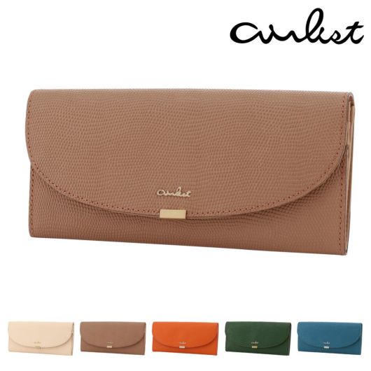 エアリスト 長財布 かぶせ ギャルソン型 本革 レディース ルナ<br> 24650 airlist | 牛革 レザー