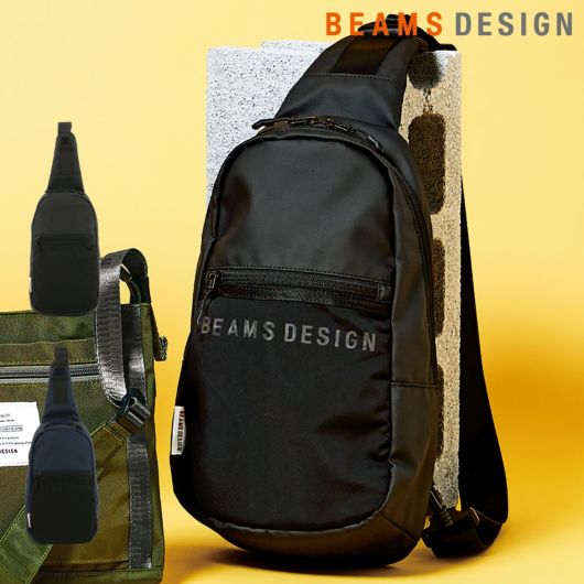 ビームスデザイン ボディバッグ メンズ BEAMS DESIGN エラスティックメッシュ BEAMS DESIGN ワンショルダー | ボディバッグ  | サックスバー SAC'S BAR公式サイト