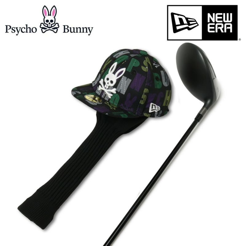 専用　サイコバニー　ニューエラ　セルフバック Psycho Bunny サイコバニー New Era コラボ ゴルフ セルフ