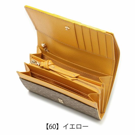 ニナリッチ 財布 二つ折り 本革 レディース 85-8003 グレイン