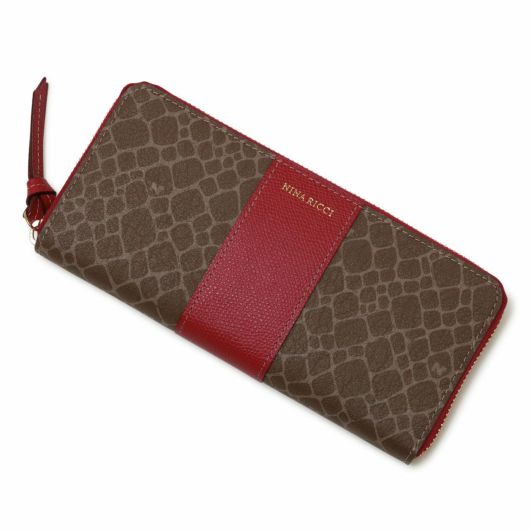 【美品】NINA RICCI ニナリッチ レザー ラウンドジップ 長財布 楽天市場】NINA RICCI ニナリッチ 長財布 ラウンドファスナー
