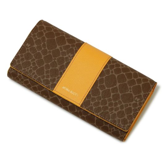 ニナ リッチ】アトレ ヌーボー パース かぶせ長財布 [85-8205 ニナ リッチ】アトレ ヌーボー パース かぶせ長財布 [85-8205