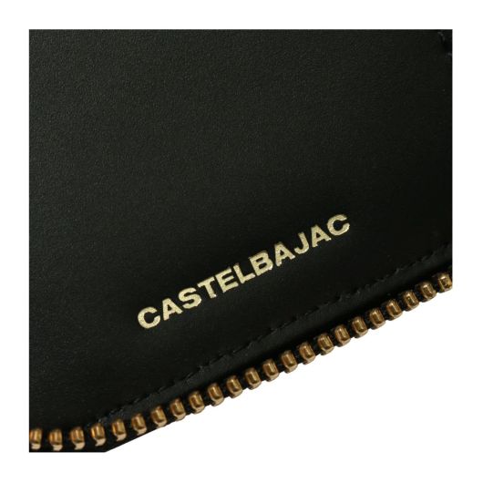 カステルバジャック 財布 二つ折り 本革 L字ファスナー 限定販売