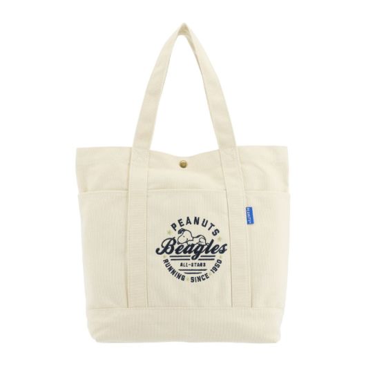 ピーナッツ トートバッグ レディース<br>PN8-006 PEANUTS | スヌーピー B4 ユニセックス【SUBARU ノベルティ対象】