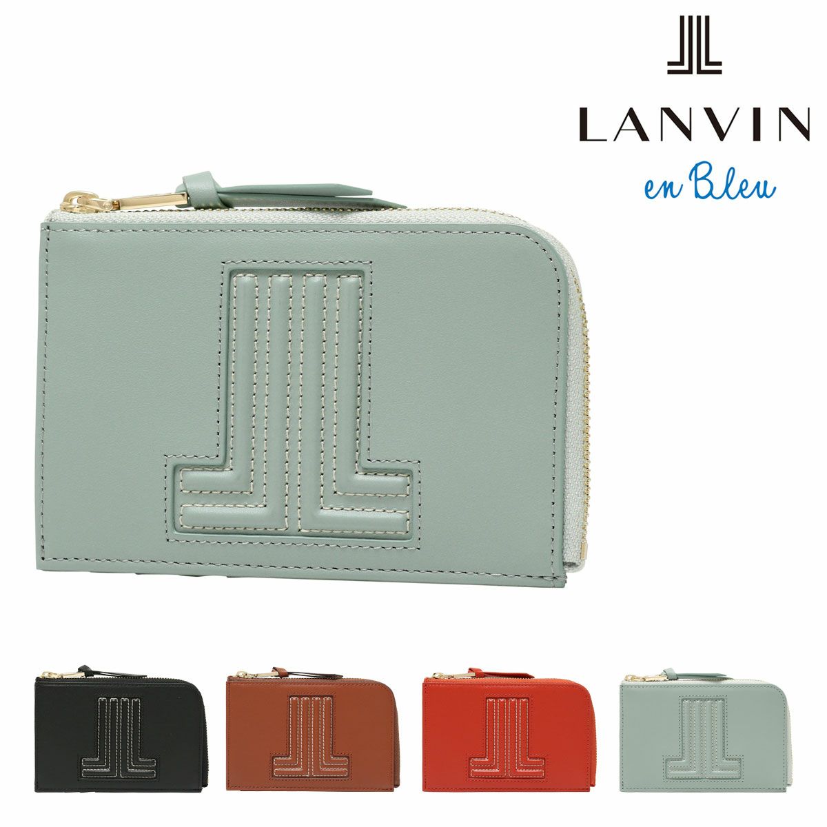 ランバンオンブルー スマホショルダー ヴィジュ 本革 レディース 484116 LANVIN en Bleu | ウォレットショルダー スマホポーチ  牛革 レザー | ショルダーバッグ | サックスバー SAC'S BAR公式サイト