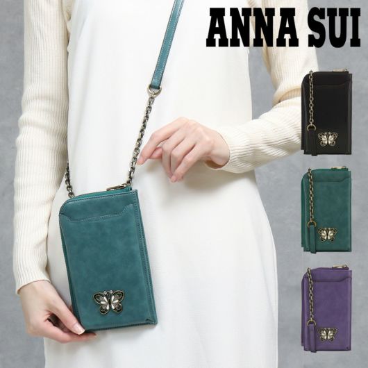 新品未使用】ANNA SUI アナスイ スマホショルダー スマホポーチ