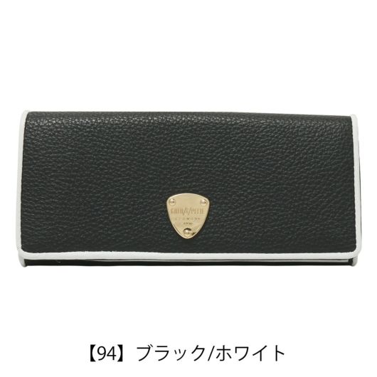 ゴールドファイル 長財布 本革 かぶせ レディース GP57015
