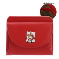 キソラ ムーミン 二つ折り財布 刺繍シリーズ レディース KIMN-009