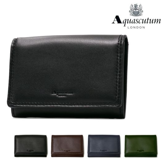 アクアスキュータム 名刺入れ メンズ カムデン 7080123 Aquascutum