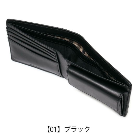 アクアスキュータム 二つ折り財布 メンズ サットン AQWS-001