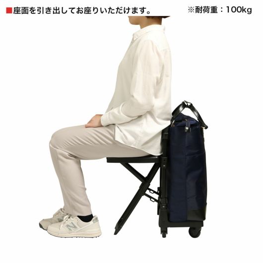 スワニー ショッピングキャリー 当社限定 19L 55cm 3.3kg 座面