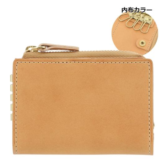 ノーティアム キーケース メンズ E0724152085A NAUGHTIAM | コイン