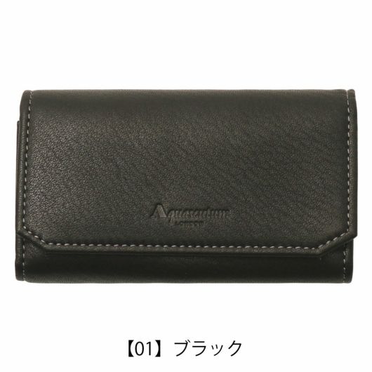 アクアスキュータム キーケース メンズ ブレント AQWK-002