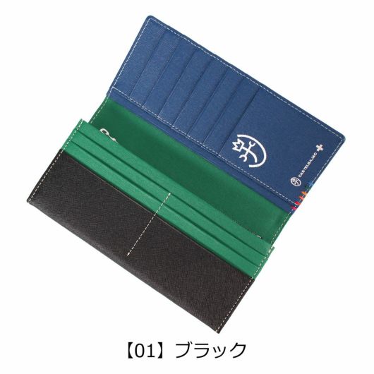 カステルバジャック 長財布 かぶせ 本革 ソート 034615 メンズ
